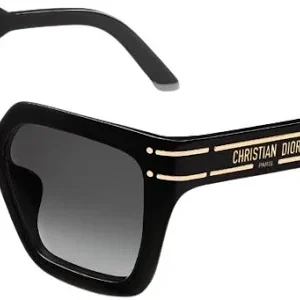DIOR Diorsignature S10F Black Square Sunglasses Women